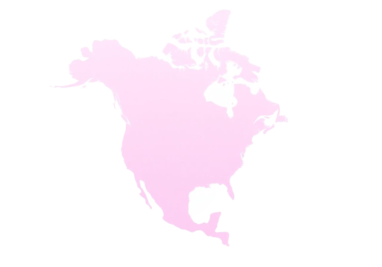 Map highlighting Toronto, Canada